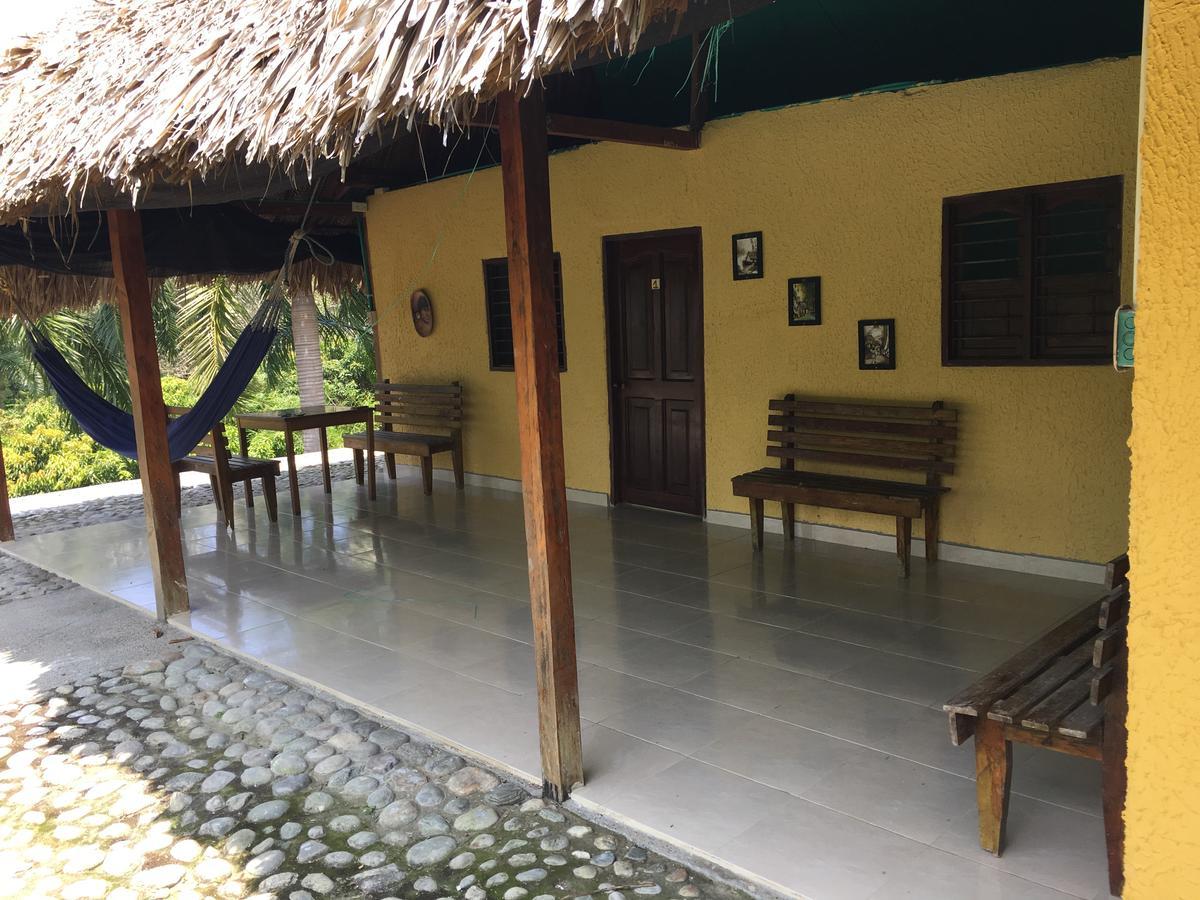 Ecohostal Palmares Del Rio Guachaca Ngoại thất bức ảnh